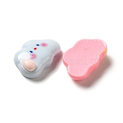Undurchsichtige Decoden-Cabochons aus Harz RESI-Z021-02