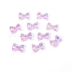 Galvanisierte Bowknot-Harz-Cabochons MRMJ-R128-16E