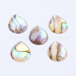 Natürlichen Muschel Cabochons SSHEL-F301-26