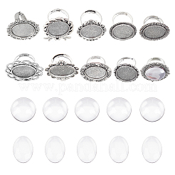 Bausatz zum Selbermachen von Fingerringen DIY-SC0019-84