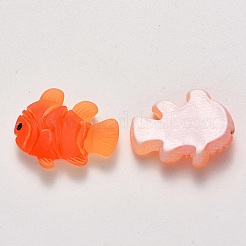 Durchscheinende Cabochons aus gefrostetem Harz X-CRES-N022-11