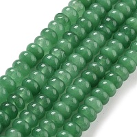 Бусины из натурального белого нефрита&nbsp;G-E507-01Q