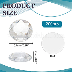 200 Stück Harz Cabochons FIND-PH0021-46