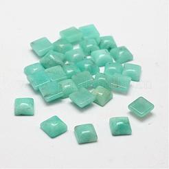 Platz natürliche amazonite cabochons G-O148-02A