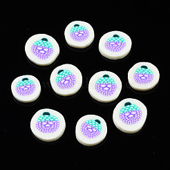 Handgemachter Ton-Cabochon CLAY-N006-53