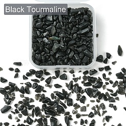 50g natürliche schwarze Turmalin-Chipperlen G-YW0001-67
