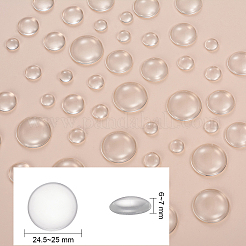 Transparente Glascabochons-Sets GGLA-YW0001-02