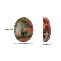 Edelstein-Cabochons X-G-H1596-18x13x5mm-M