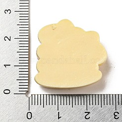 Frühling Kirschblüten Thema opake Harz Decoden Cabochons X-RESI-E055-02C