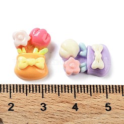 Undurchsichtigen Cabochons RESI-G085-01