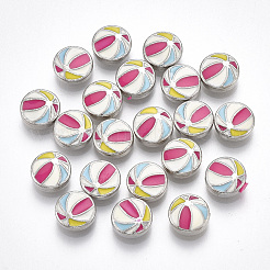 Legierung Schmelz Cabochons PALLOY-T054-57