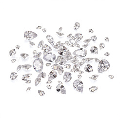 315 Stück tropfenförmige Zirkonia-Cabochons in 8 Stilen ZIRC-YS0001-02