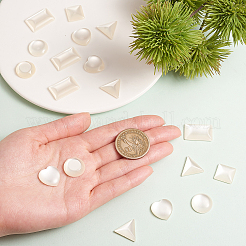 Undurchsichtigen Cabochons RESI-CJ0001-122