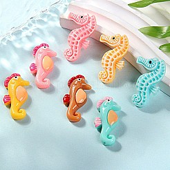 Undurchsichtige Decoden-Cabochons aus Harz CRES-I043-05