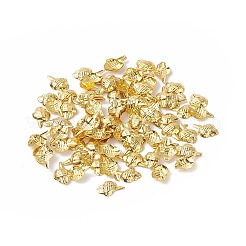 (defekter Restposten: Oxidation) Messing-Metallic-Nagel-Cabochons MRMJ-XCP0001-38G