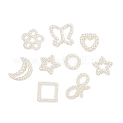 ABS-Perlen-Kunststoff-Cabochons CRES-M037-24