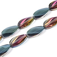 Гальванизируйте прозрачное стекло бисер нитей&nbsp;EGLA-N055-02I