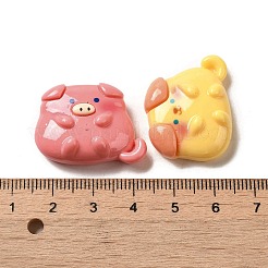 Undurchsichtige Decoden-Cabochons aus Harz RESI-B023-04