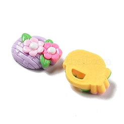Undurchsichtigen Cabochons RESI-G084-09