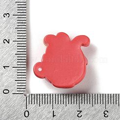 Undurchsichtige Harz-Cabochons des Weihnachtsthemas RESI-F053-B04