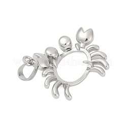 Messing Anhänger & Charms KK-S521-16B-P