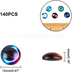 Klebstein Glascabochons für DIY-Projekte GGLA-AR0001-01J