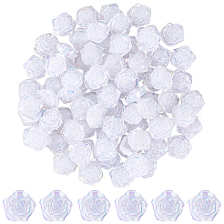100 Stück Cabochons aus undurchsichtigem ABS-Kunststoff KY-SP0001-16A