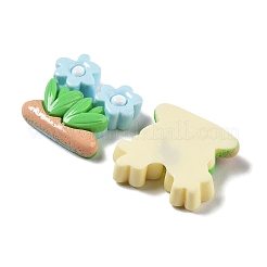 Undurchsichtigen Cabochons RESI-G084-07