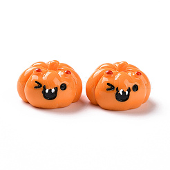 Halloween-Cabochons aus undurchsichtigem Harz RESI-D063-15A