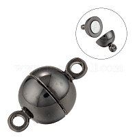 Стойка металлизированный латунь магнитные застежки&nbsp;X-KK-F801-02B-B