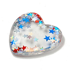 Cabochons aus Kunstharz zum Unabhängigkeitstag RESI-U007-02B