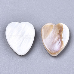 Natürliche Süßwasser Muschel Cabochons SHEL-R049-01