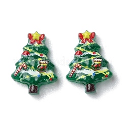 Weihnachtsserie Harz-Cabochons CRES-Q006-02G