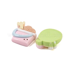 Sommerthema opake Decoden-Cabochons aus Kunstharz CRES-M033-04