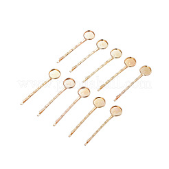 DIY Haar Bobby Pin machen DIY-YW0001-45KCG
