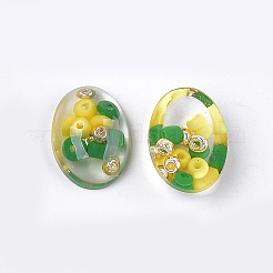 Transparente Harzcabochons CRES-T014-10C