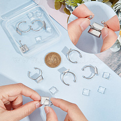 DIY-Set zur Herstellung von quadratischen Manschettenringen DIY-UN0005-39