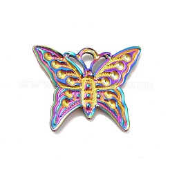 Ionenplattierung (IP) 304 Edelstahl Anhänger Strass-Einstellungen STAS-F282-10MC