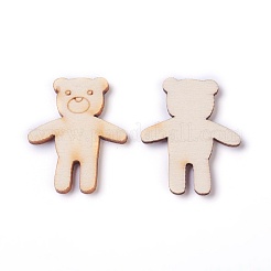 Baby-Cabochons aus Holz WOOD-I003-07