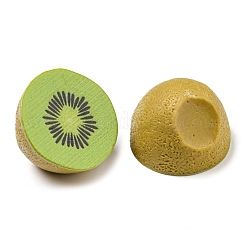 Frucht-Deko-Cabochons aus undurchsichtigem Harz RESI-H156-01-04