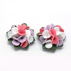 Handgemachte Porzellan Cabochons PORC-S1008-42C