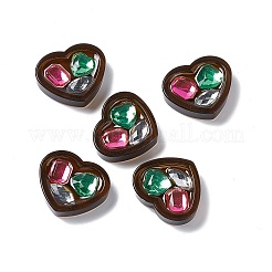 Undurchsichtigen Acryl Cabochons OACR-C009-17