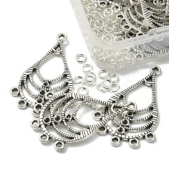 20 Stück tibetische Stil-Strass-Verbindungseinstellungen aus Legierung FIND-YW0003-27