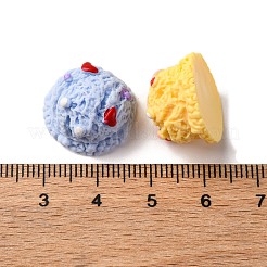 Undurchsichtige Decoden-Cabochons aus Harz RESI-S07-09B