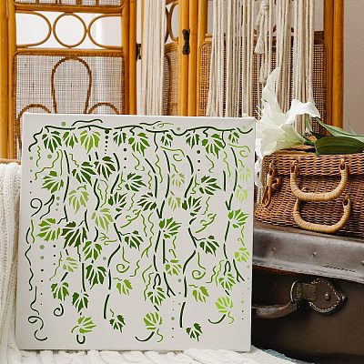 Wholesale FINGERINSPIRE Creeper Vine Stencils 29 7x21cm Vine Painting