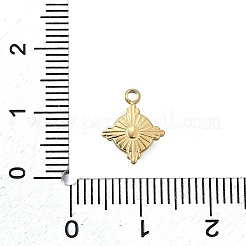 Cabochon-Fassungen für Anhänger aus Edelstahl 304 STAS-H233-29G