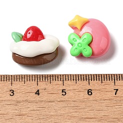 Undurchsichtige Decoden-Cabochons aus Harz RESI-H165-02