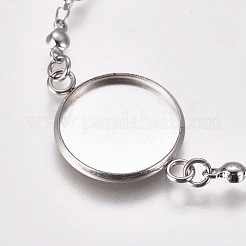 Anlaufgeschützte Herstellung von Armbändern aus Edelstahl 304 STAS-L248-001P