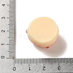 Undurchsichtige Decoden-Cabochons aus Kunstharzimitat für Lebensmittel CRES-A058-02D