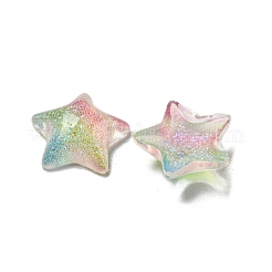 Leuchtende transparente Decoden-Cabochons aus Harz RESI-D013-13
